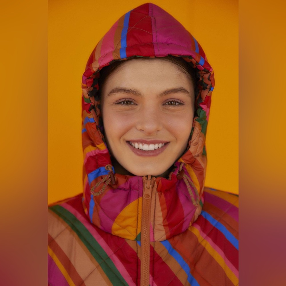 FARM Rio Lisa Reversible Puffer Jacket - Picture 11 of 15